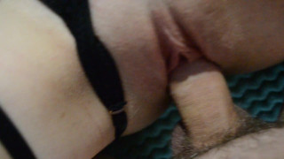 He promised not to stick a dick in her, but only to play with her pussy