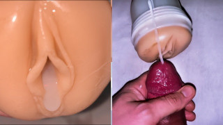 Dillion harper's tight fleshlight pussy make me cum twice (POV)