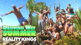REALITY KINGS - The Hottest & Horniest Pornstars Turn A Party Into A Wild Poolside Orgy